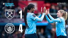 Image showing the score of a football match with Manchester City winning 4-1 against West Ham United.
