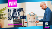 Win a Pep Guardiola signed 'Definitely City' shirt!
