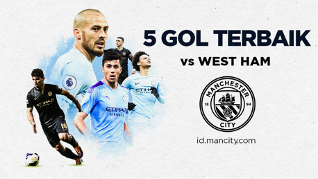 5 Gol Terbaik v The Hammers (Bagian 2)