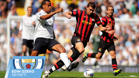 Los cuatro de Dzeko al Tottenham