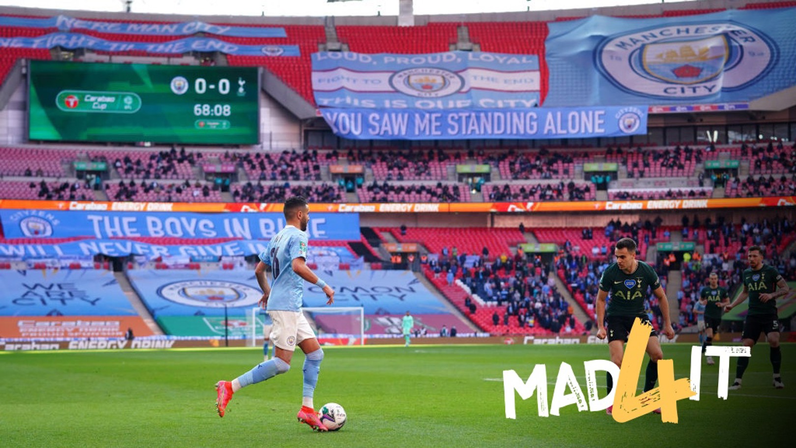 Mahrez: 'Fans made a massive difference'