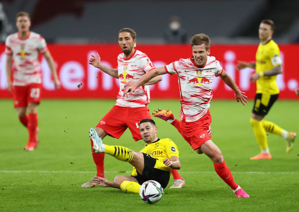 Dani Olmo. El catalán es una de las estrellas del RB Leipzig.