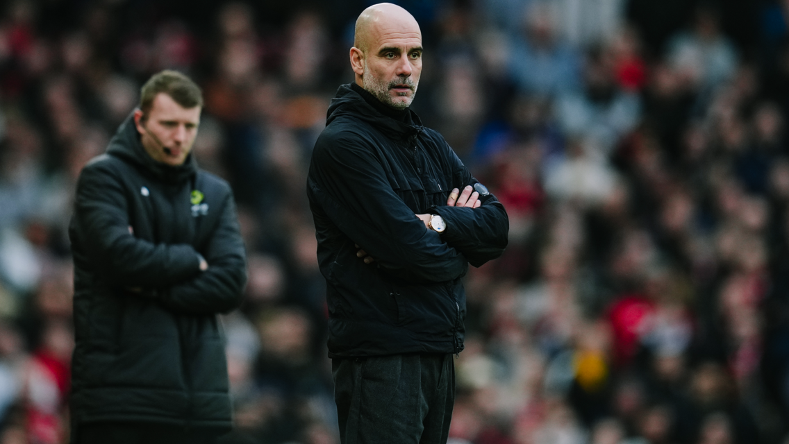 Guardiola: We weren't at our normal levels