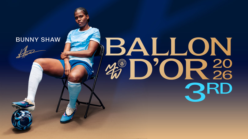 Shaw named third best player at 2026 Women's Ballon d’Or