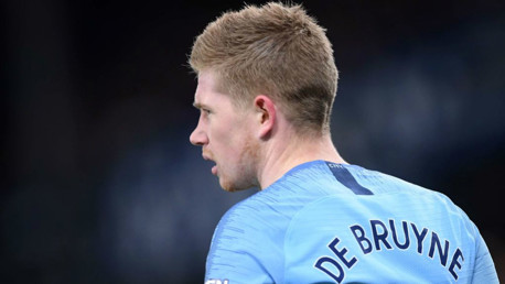 BELGIAN BLUE: Kevin De Bruyne previews Sunday's Premier League clash against Chelsea...