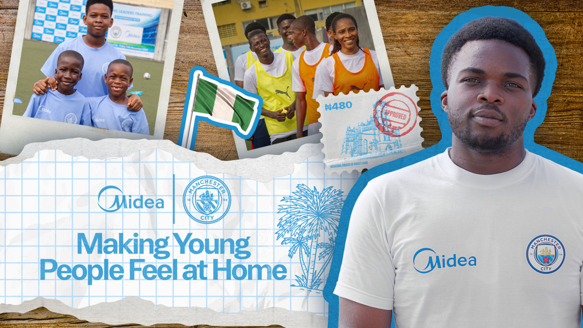 Manchester City and Midea empower young leaders Lagos through football