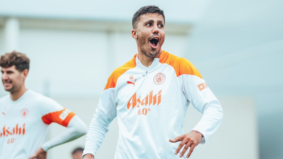 SURPRISE, SURPRISE : Something has shocked Rodrigo