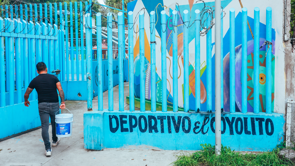 El Coyolito : The much-loved community pitch was inaugurated by Cityzens Giving in 2017  