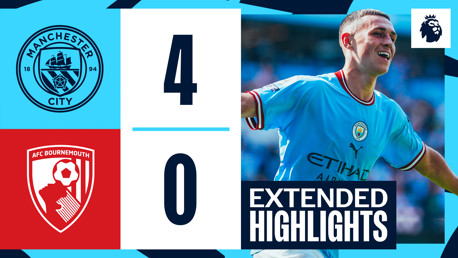 City 4-0 Bournemouth: Extended highlights