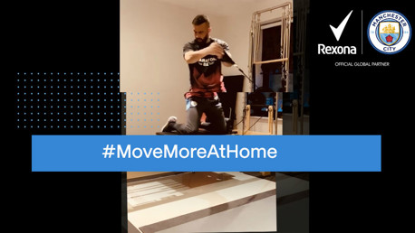 #MoveMoreAtHome avec City et Rexona
