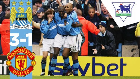 Les classiques : City 3-1 Man Utd 2002
