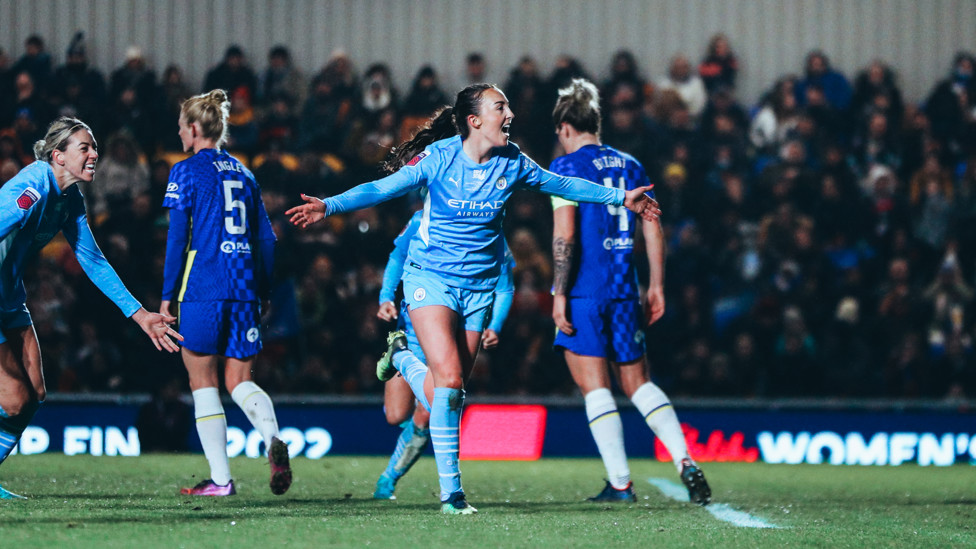 Weir-ly good : Who else but Weir who bagged a second with a beautiful volley and sealed the deal for us 