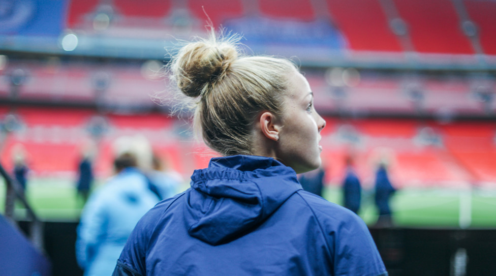 ELLIE ROEBUCK : Soaks it all in...