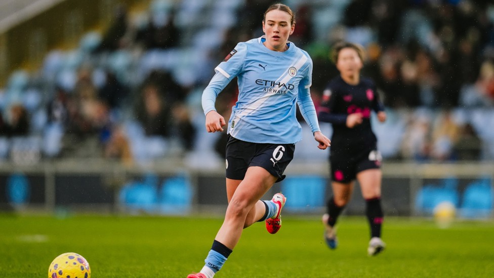 DRIVING FORWARD : Grace Clinton races into space