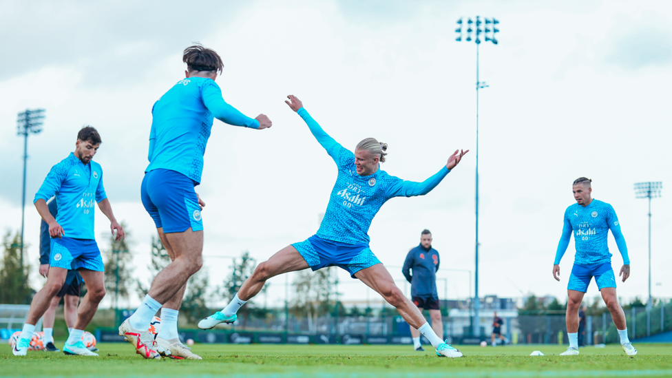 LONG STRETCH : Erling Haaland