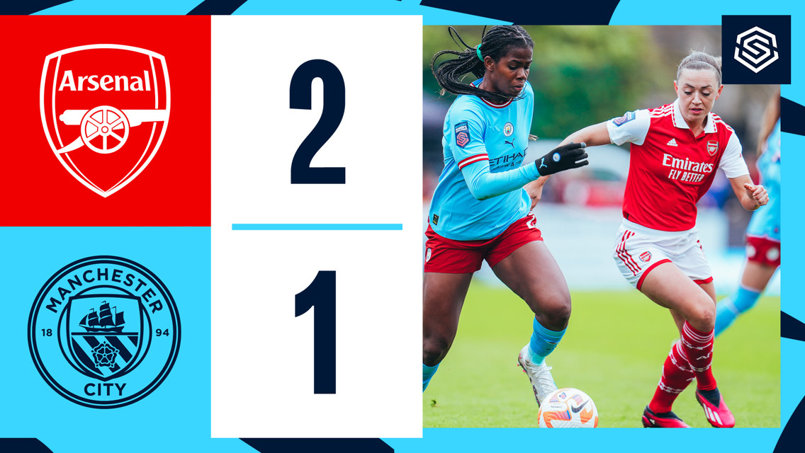 Arsenal 2-1 City: WSL Highlights
