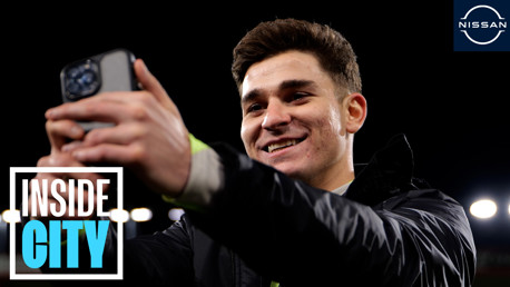 Inside City 423: Bolo de aniversário de Mahrez e Ederson fazendo sucesso