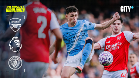 Arsenal 1-1 City: 20-minute highlights