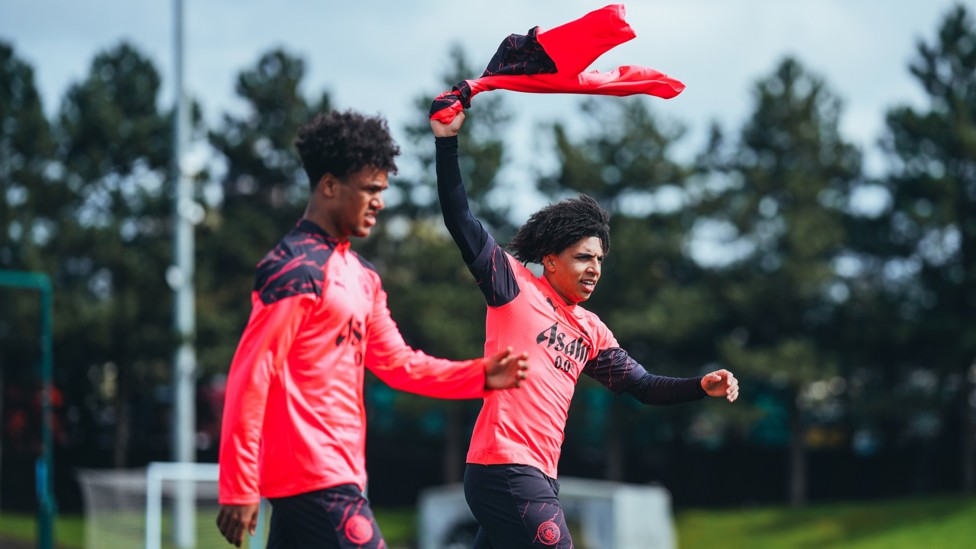 WONDER WHIRL : Rico Lewis and Oscar Bobb are in the mood