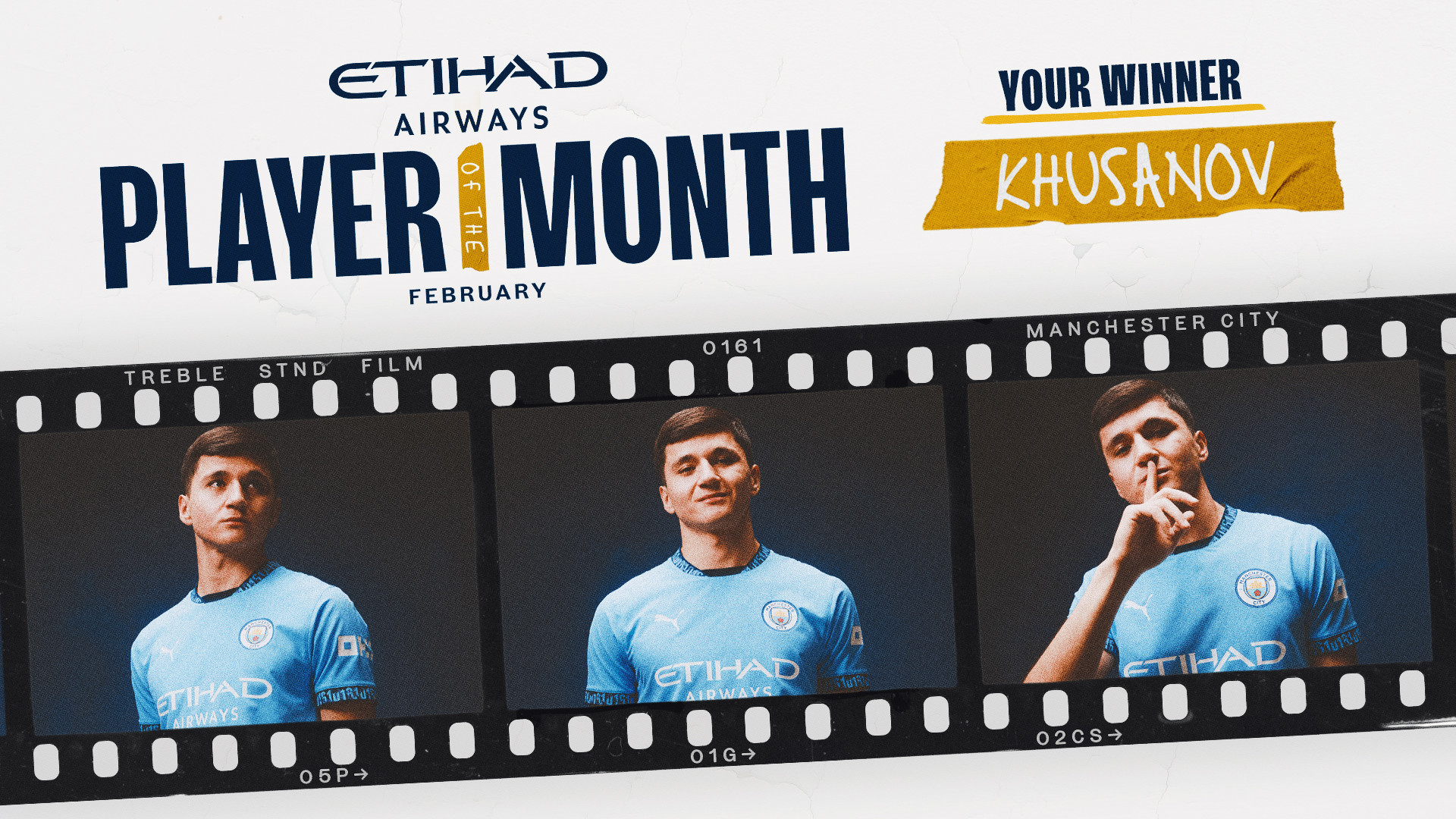 Abdukodir Khusanov named Etihad Player of the Month