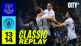 Classic replay: Everton 2-3 City 2013/14