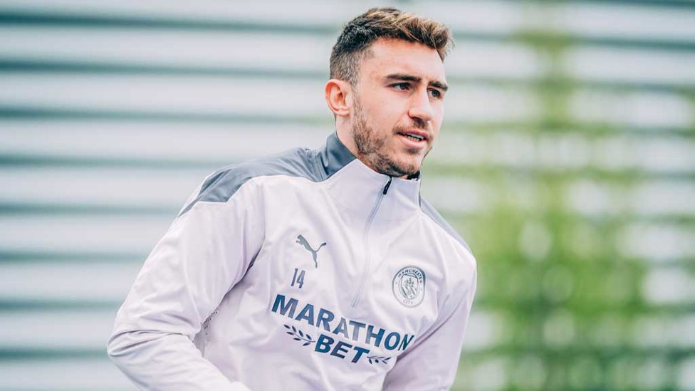MATCH WINNER : Aymeric Laporte ready to go, fresh from his Carabao Cup final winner!