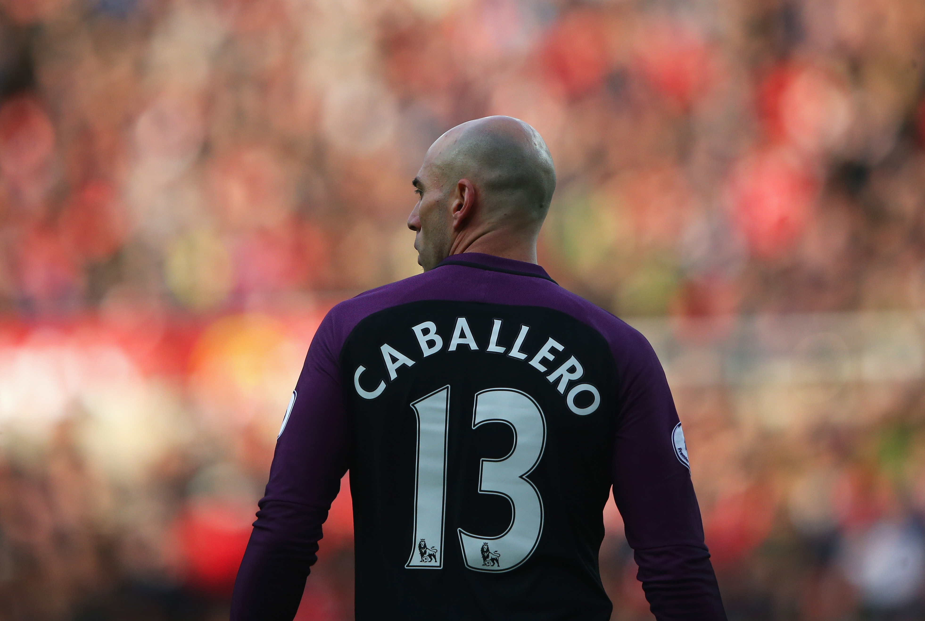 BOA CARREIRA : Caballero teve bons momentos no City, conquistando uma Copa da Liga.