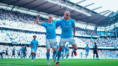 Haaland hat-trick helps City back to Premier League summit