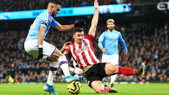 WING WIZARD: Riyad Mahrez mixes things up
