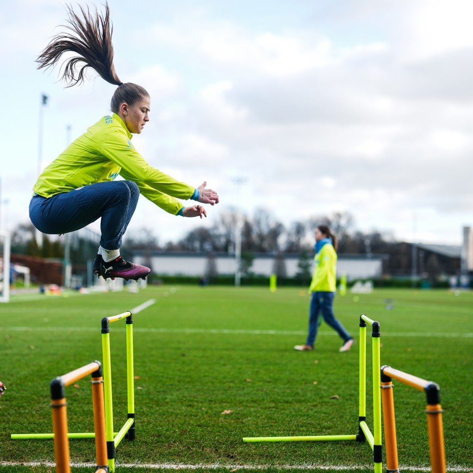 HAIR WE GO: Jess Park takes to the CFA skies.
