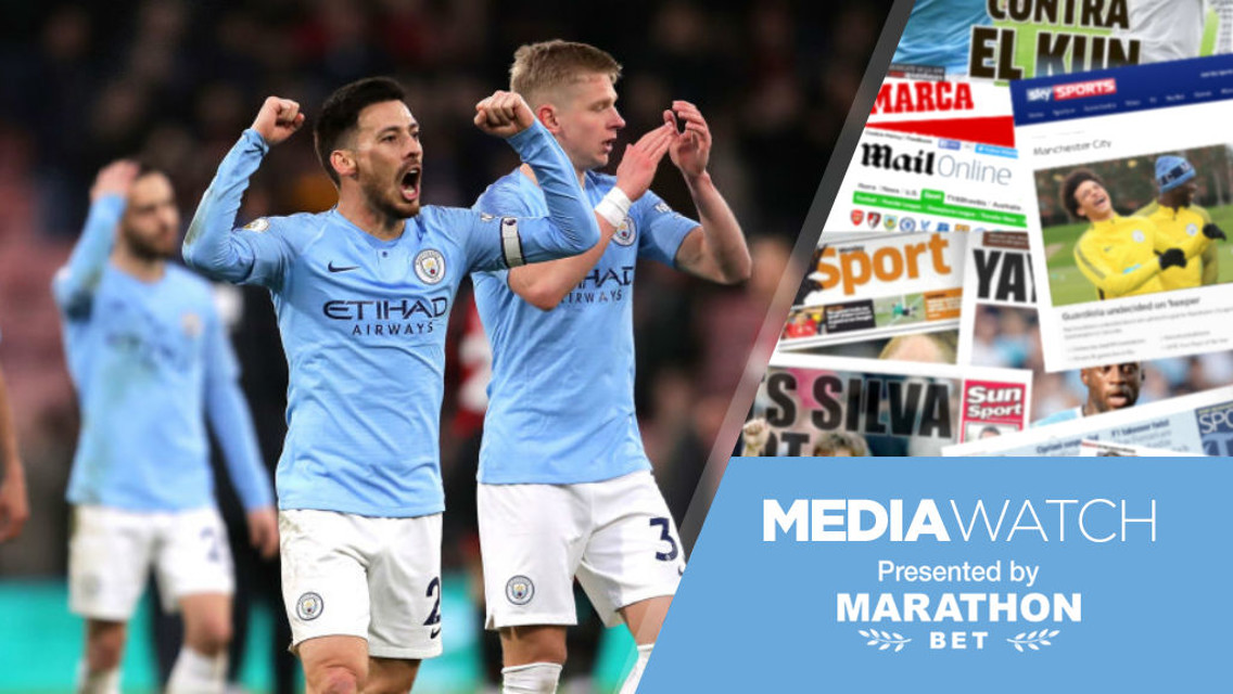 Media Watch: 'Advantage City in title race'