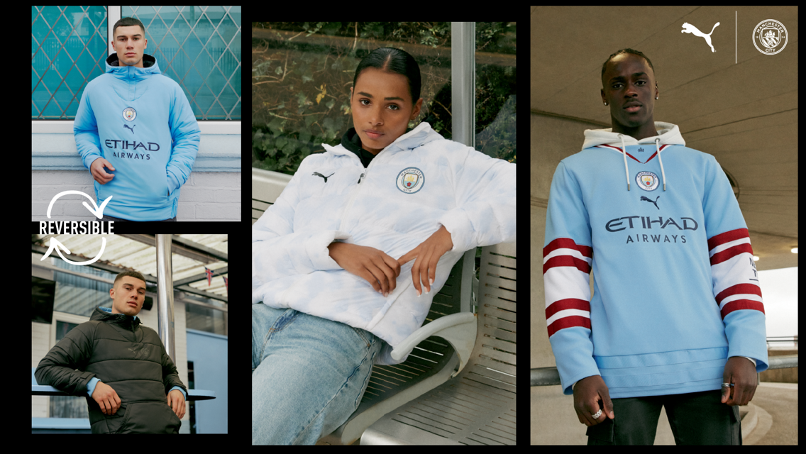 Mantenha-se aquecido e nas cores do City com o pacote City Winter