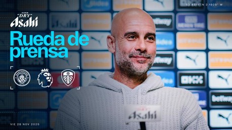 Pep Guardiola: en directo