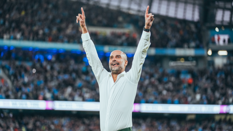 ALL SMILES: The boss enjoying this display!