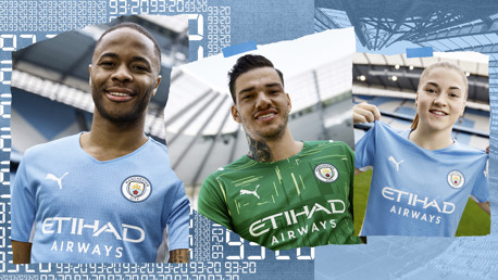 City and PUMA unveil new 2021-22 home kit in tribute to 93:20 goal