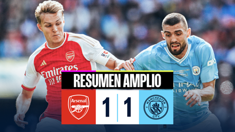 Arsenal 1-1 (4-1) City: resumen amplio