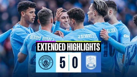 Le résumé : City 5-0 Huddersfield