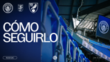 Manchester City Carabao Cup match promo with Manchester City and Norwich City logos, date and time of the match information displayed in Spanish.