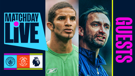 City v Luton: James and Horton our Matchday Live guests 