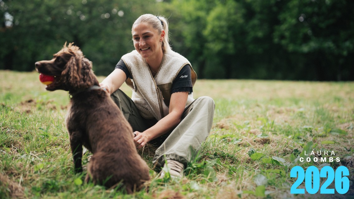 Watch: Coombs walks her dog in Manchester