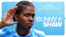 Shaw wins PFA Women’s Players’ Player of the Year Award