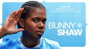 Shaw wins PFA Women’s Players’ Player of the Year Award