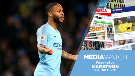 MEDIA WATCH: Sterling has been City's main man this season