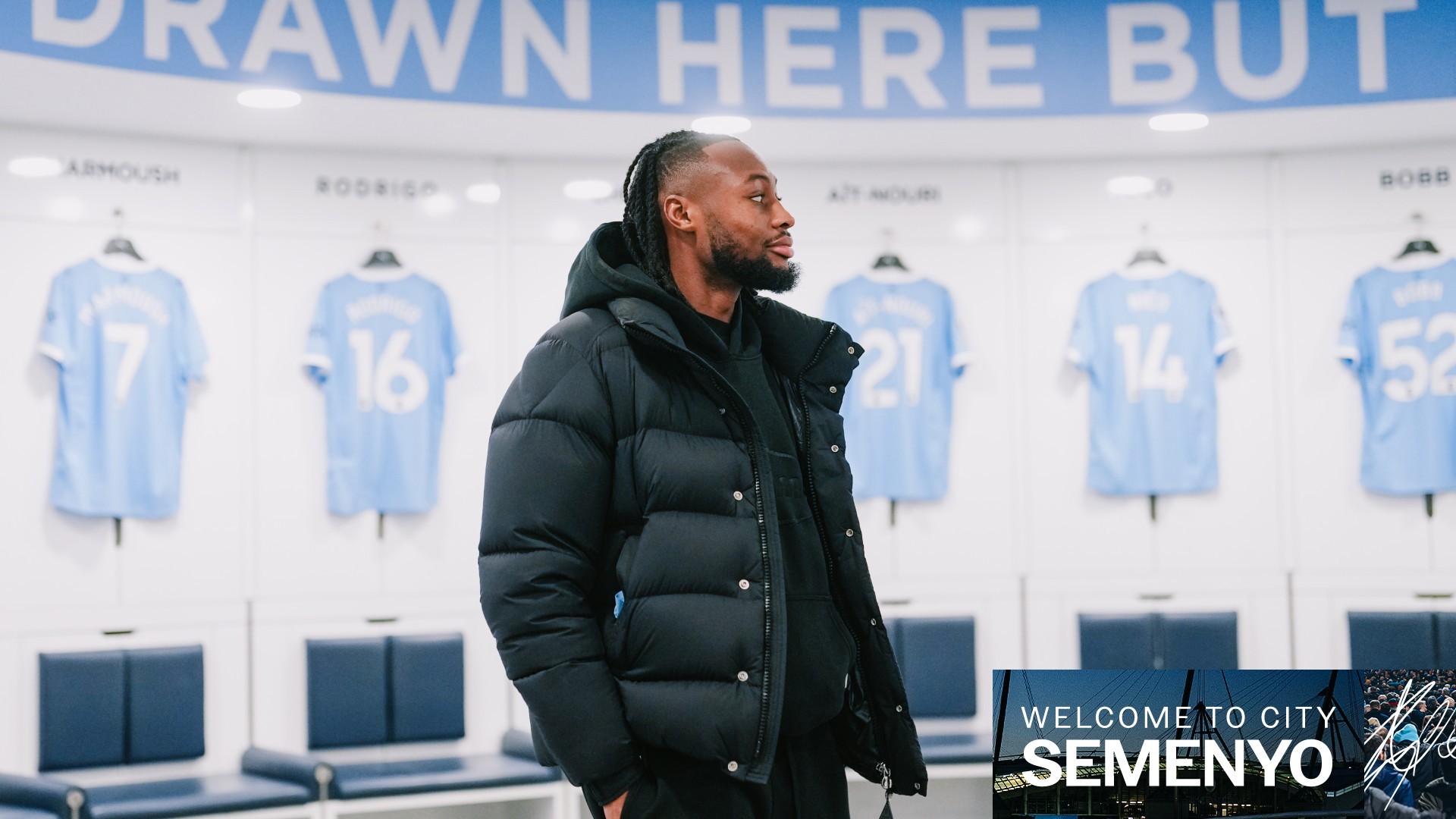 Gallery: Welcome Antoine Semenyo - Manchester City FC