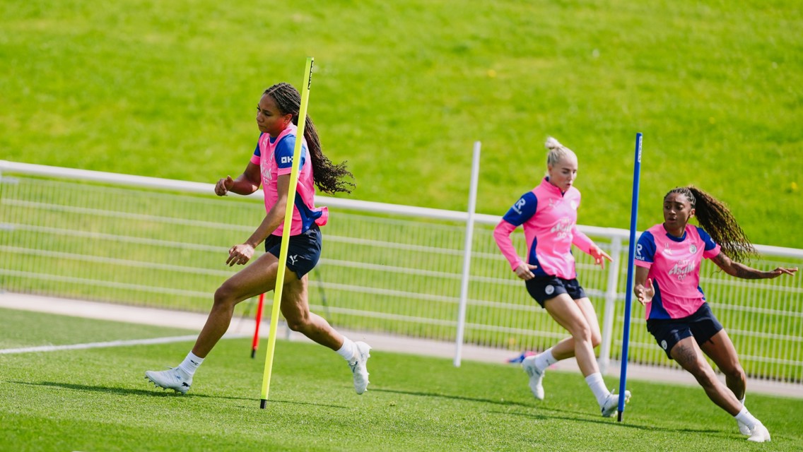 Training: FA Cup final on the way