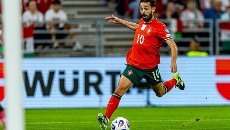 Bernardo marca en la victoria de Portugal en Hungría
