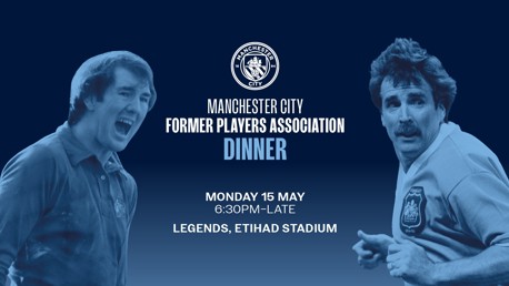 Manchester City Former Players Association End of Season dinner returns for 2023