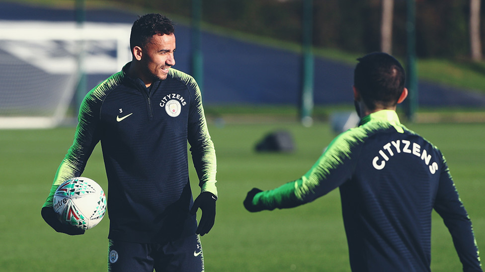 MY BALL : Danilo lays claim