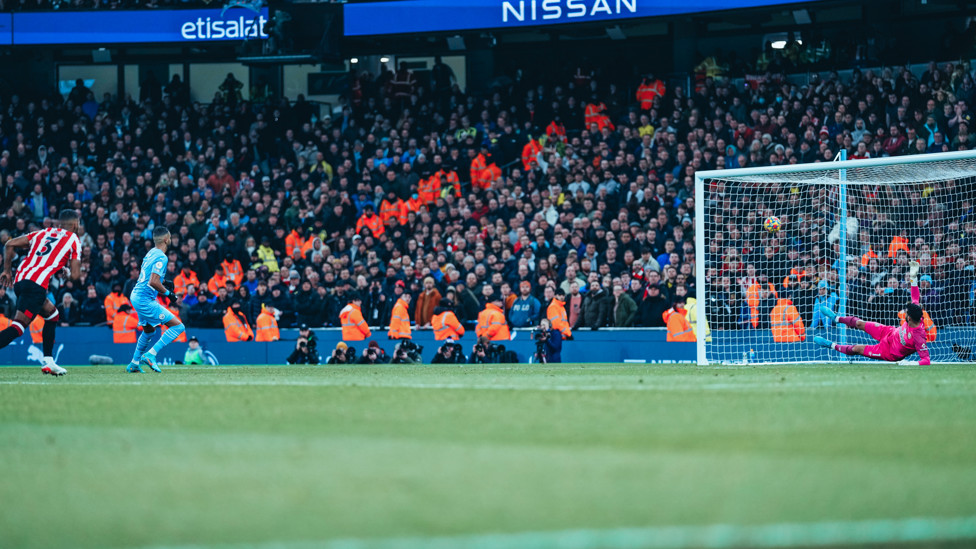 NO MISTAKE : An alternate angle of Riyad’s opener