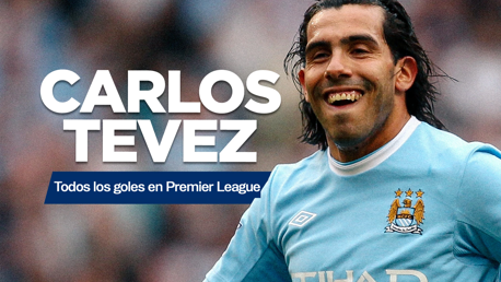 Todos los goles del Apache Tévez en la Premier League